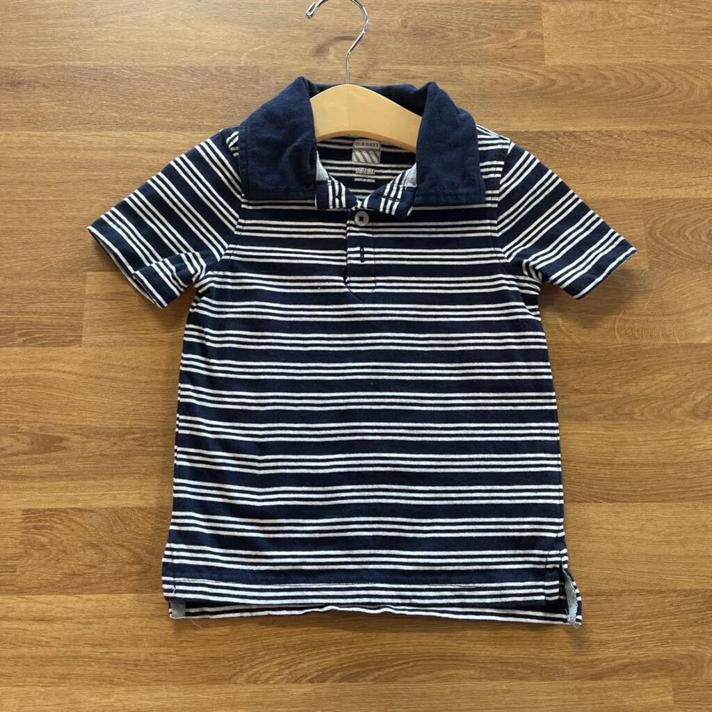 Old Navy Stripped SS Polo 2T