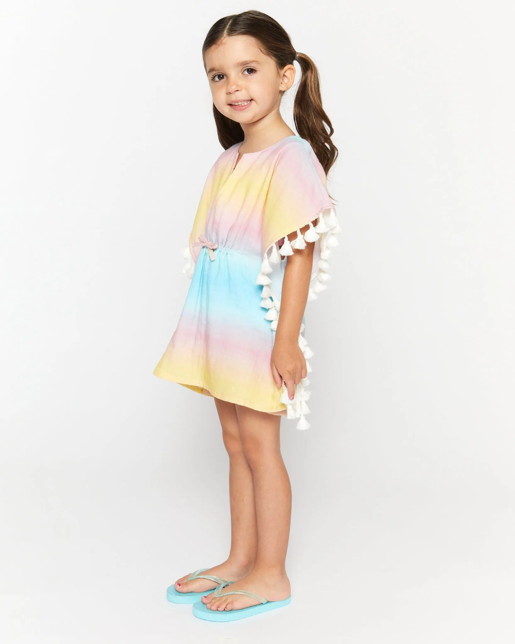 Ombre Tassel Cover-Up (Size 2 - 6X)