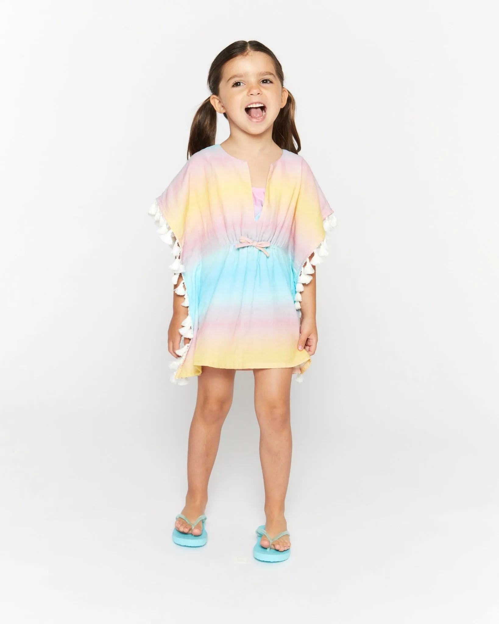 Ombre Tassel Cover-Up (Size 2 - 6X)