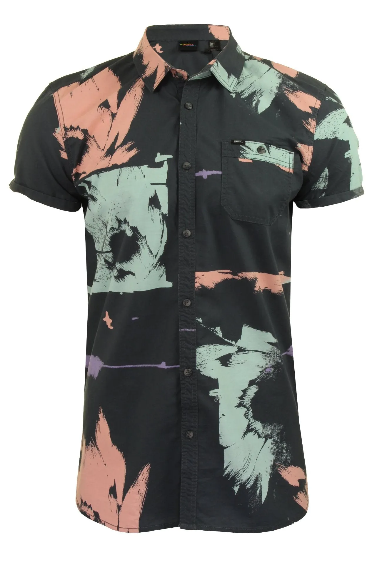 O'Neill Mens Hawaiian Floral Shirt