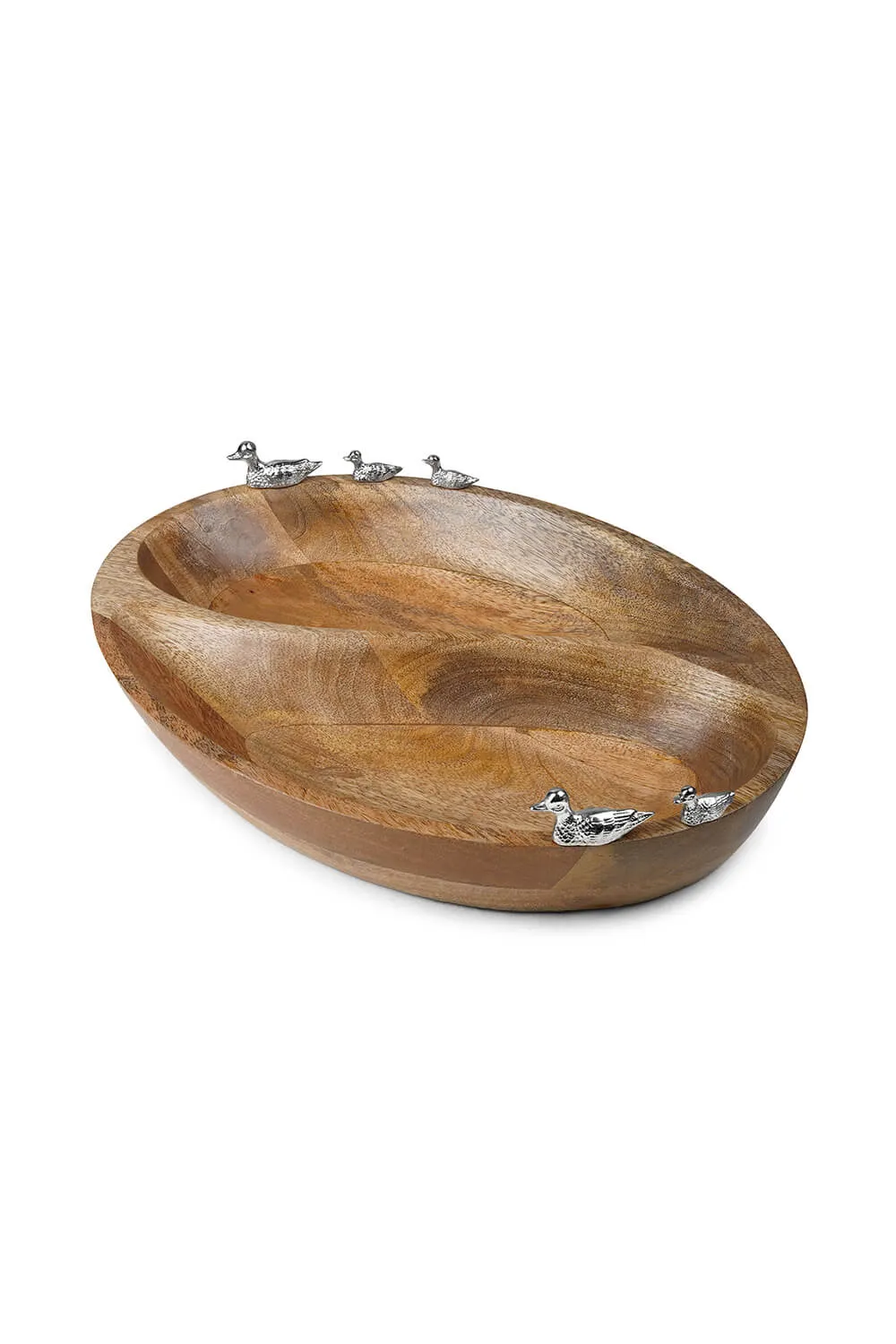 Oval Mango Wood Serving Dish