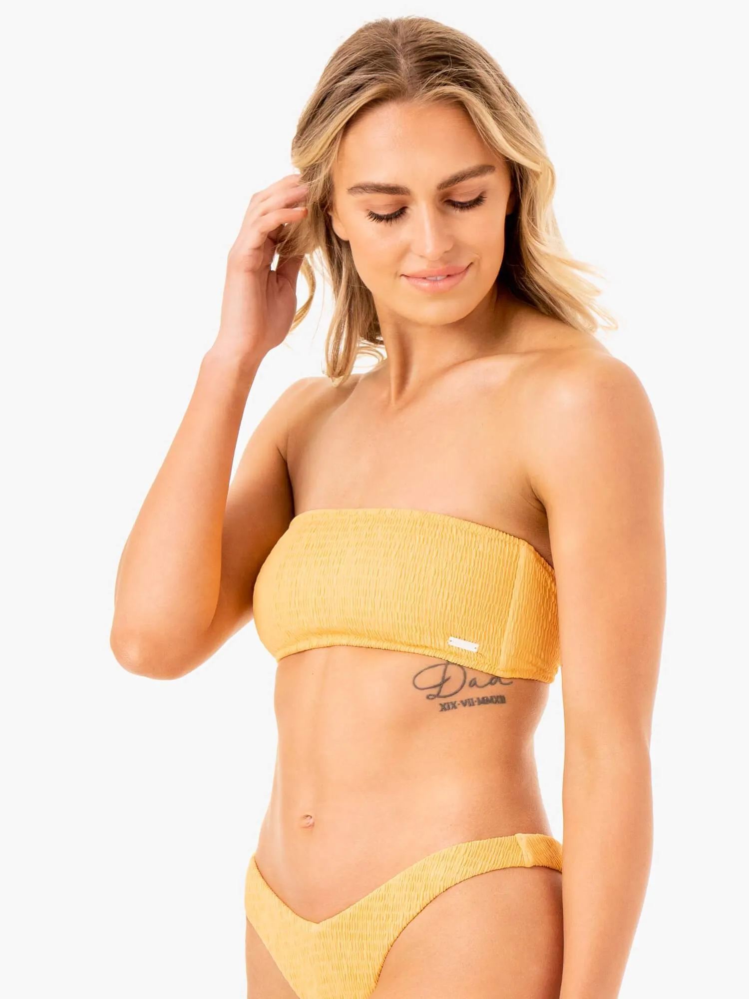 Paradise Bandeau Bikini Top - Mango