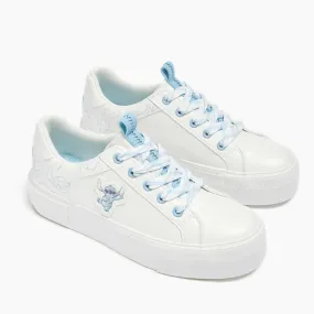 Sure! Heres a more optimized title for the product: 

Pull & Bear Womens Lilo & Stitch Sneakers - White & Blue

This format makes it clear that its a womens sneaker and specifies the color while maintaining the brand and design elements.