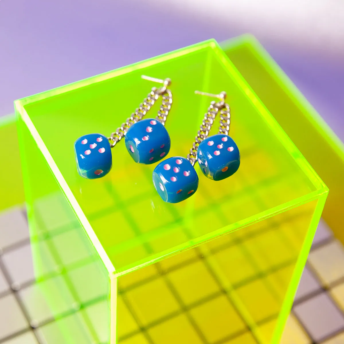 Roll It Twice Dice Earrings