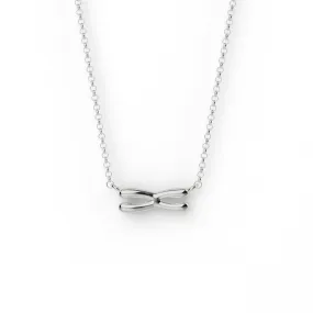 round chromosome necklace | silver