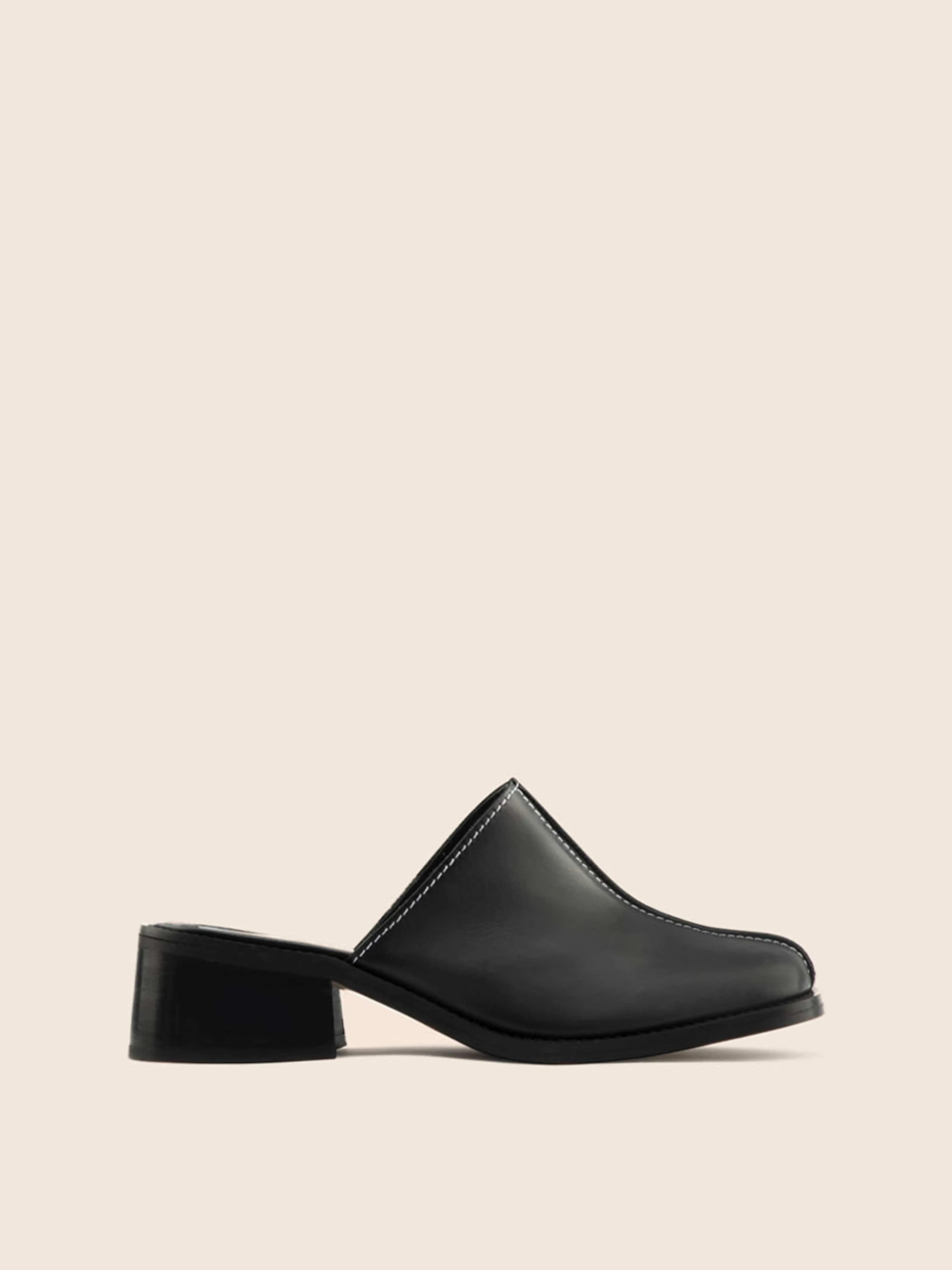 Safara Black Mule