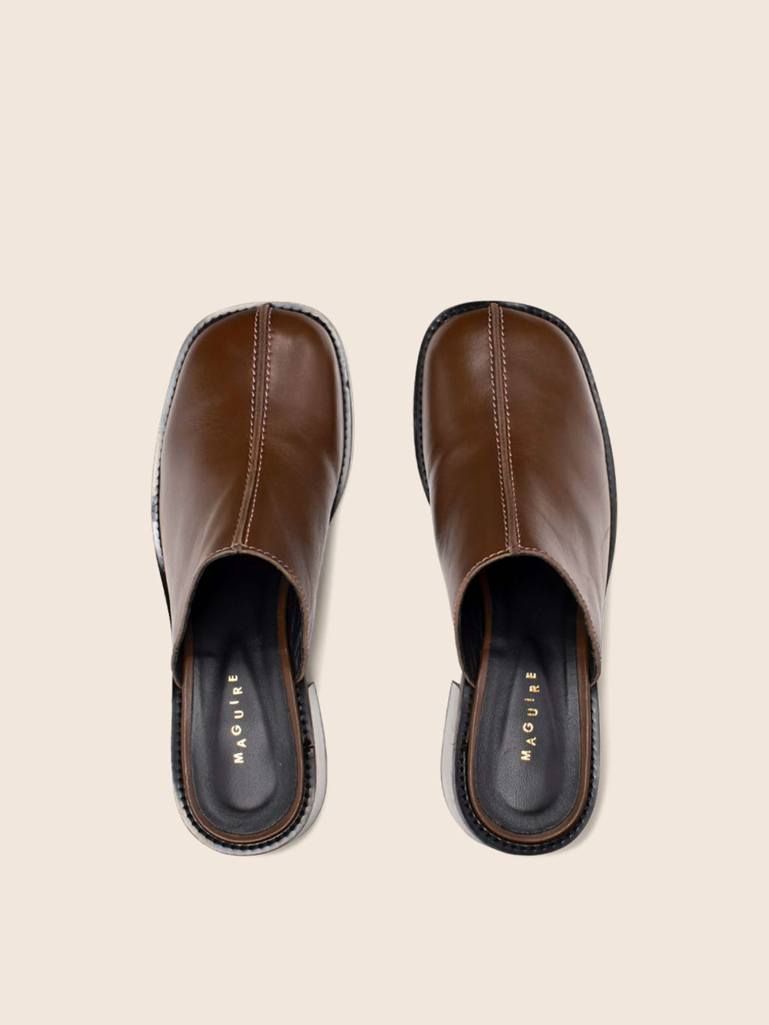 Safara Brown Mule