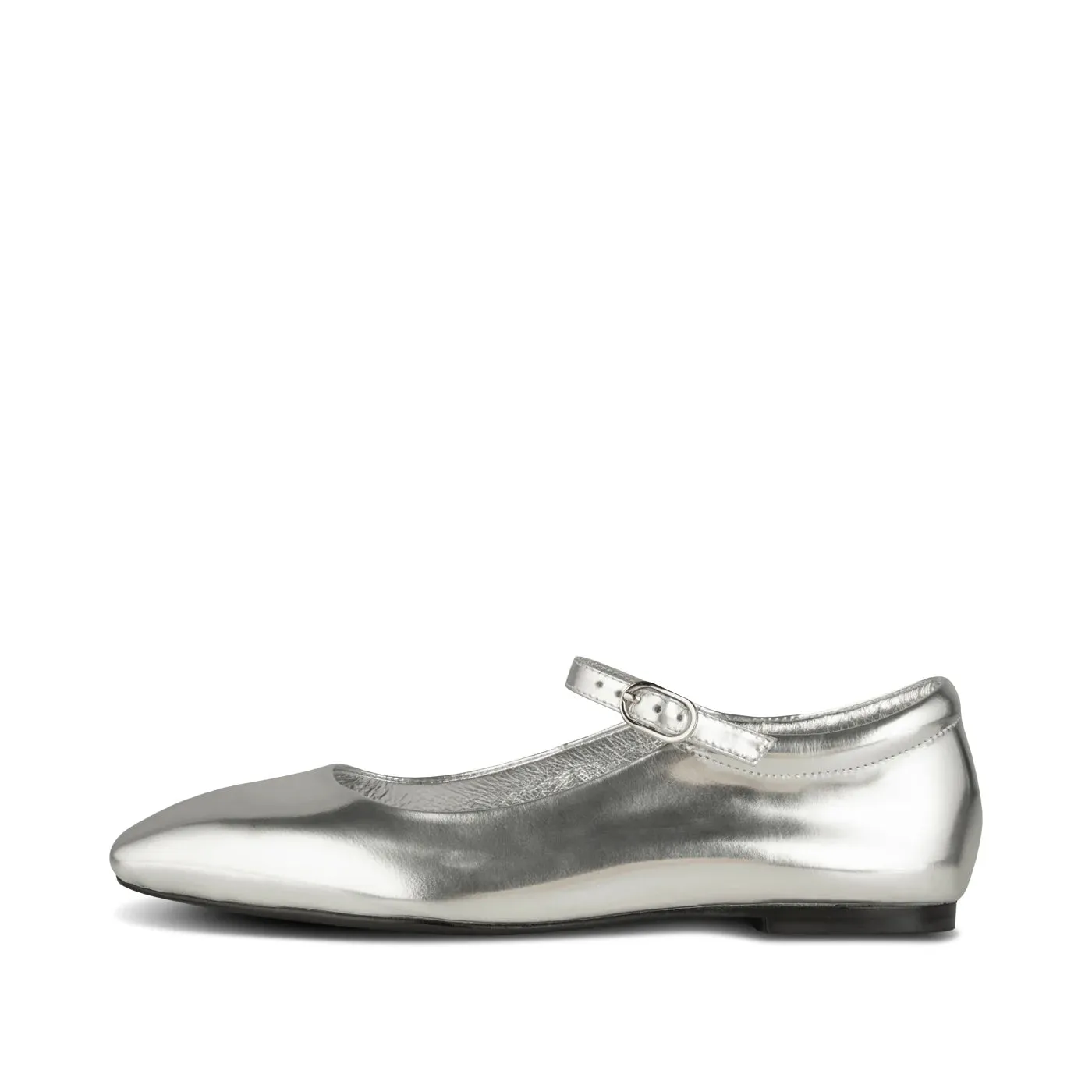 SHOE THE BEAR MAYA BALLERINA SANDAL METALLIC SILVER