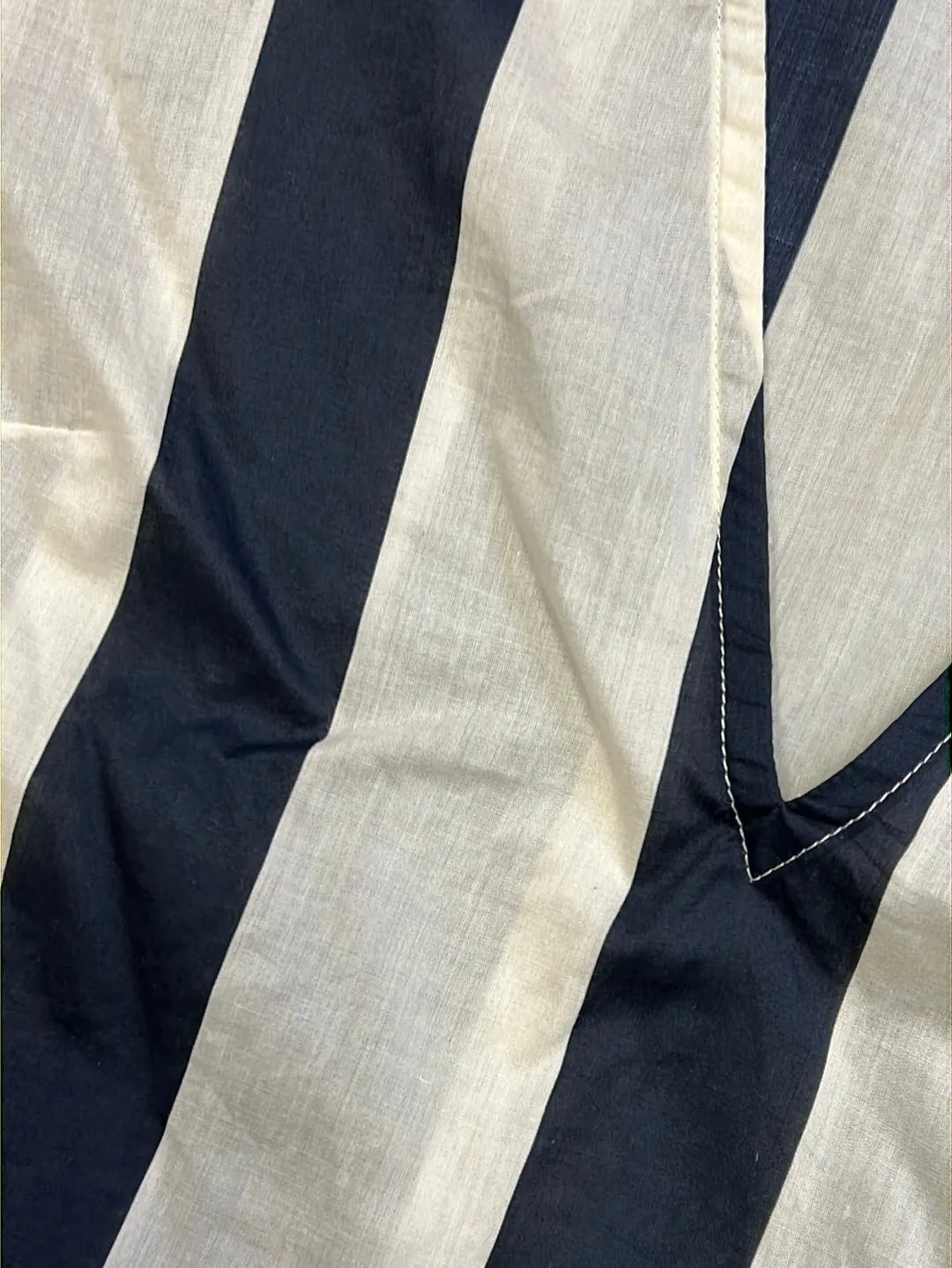 Size XS - Jac   Jack Navy and White Stripe Top