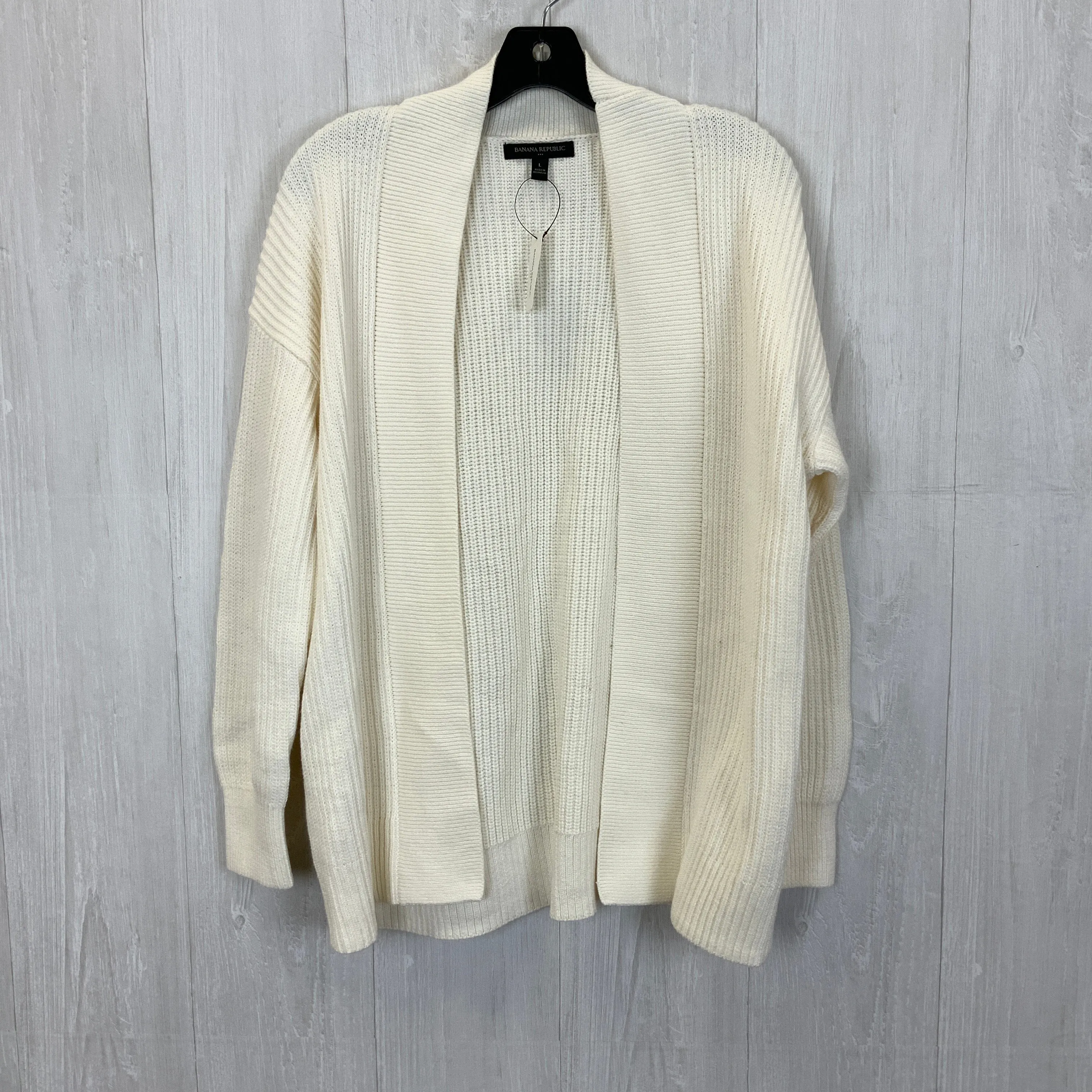 Sweater Cardigan By Banana Republic O  Size: L