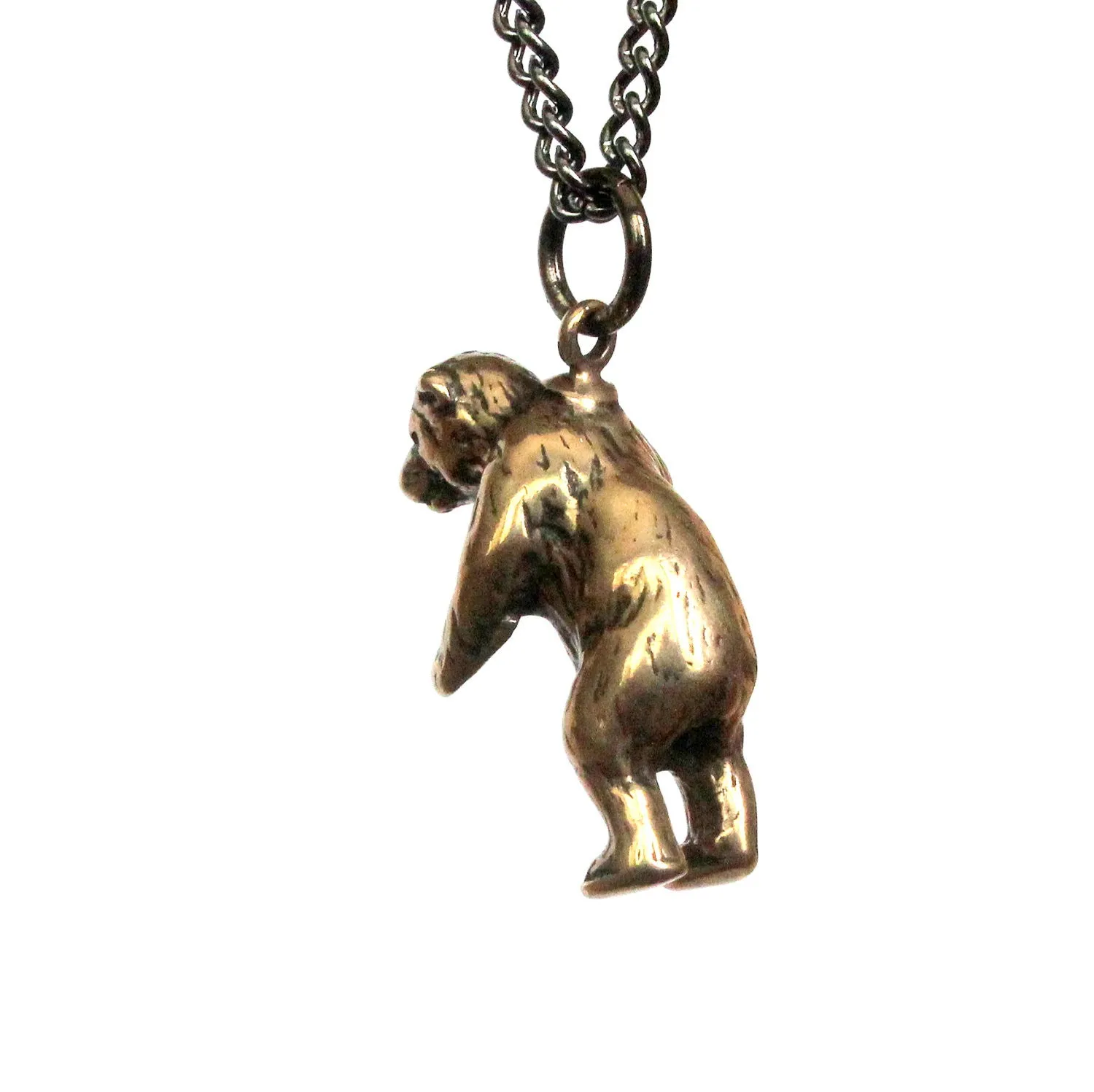 Tiny Cave Bear Necklace